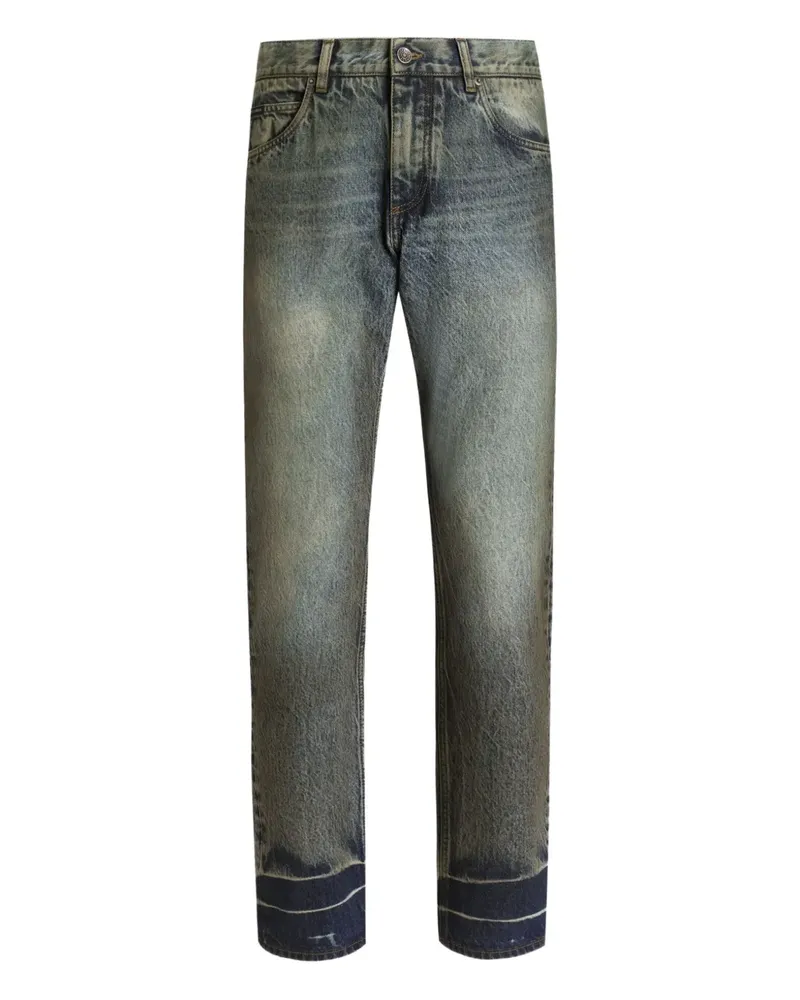 Dolce & Gabbana Ausgeblichene Jeans - Blau Blau