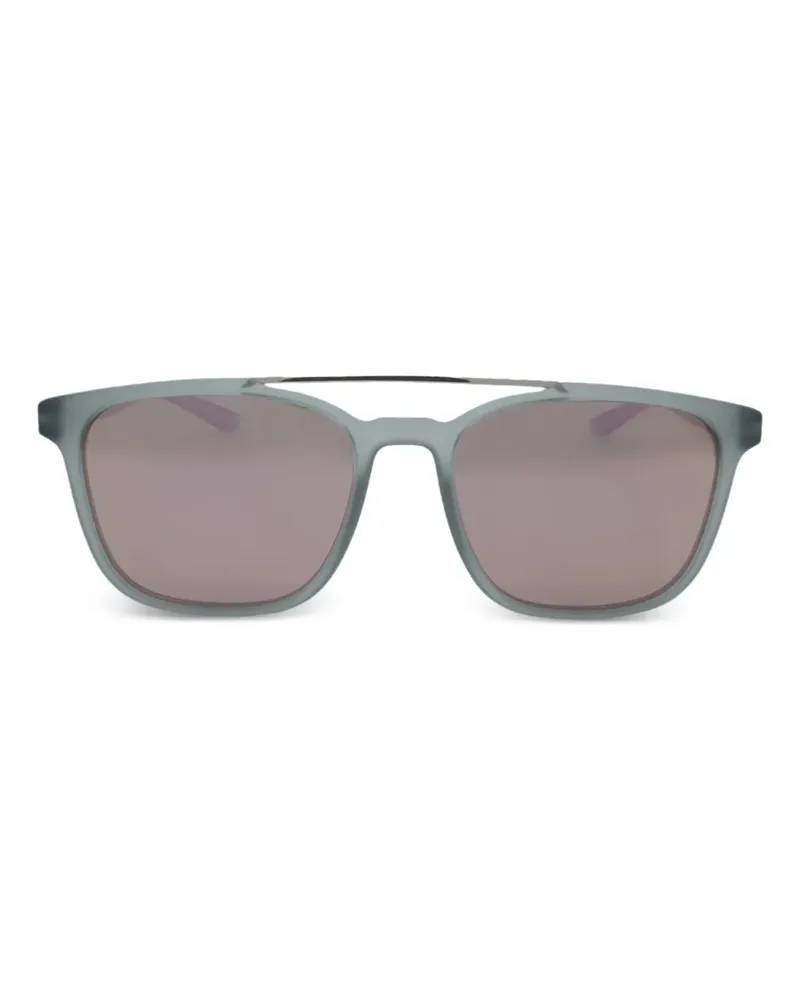 Nike Windfall Sonnenbrille mit eckigem Gestell - Grau Grau