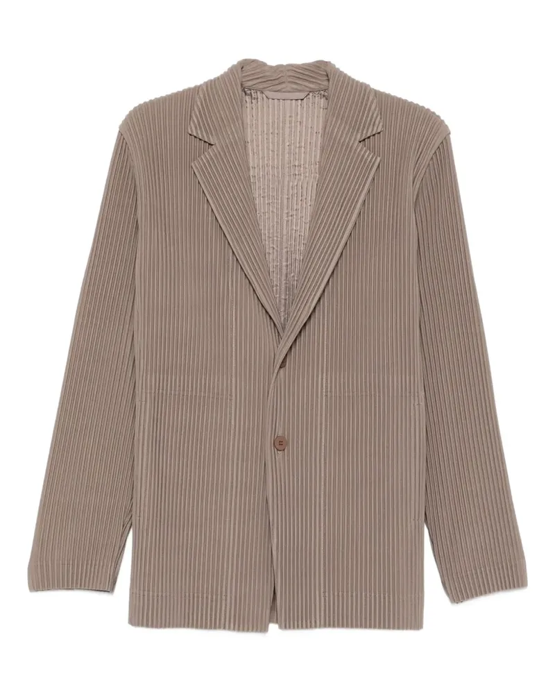 Issey Miyake Einreihiges Sakko - Grau Grau