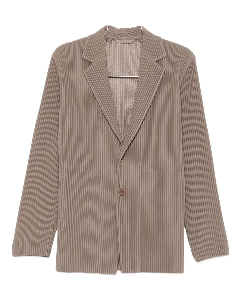 Issey Miyake Einreihiges Sakko - Grau Grau