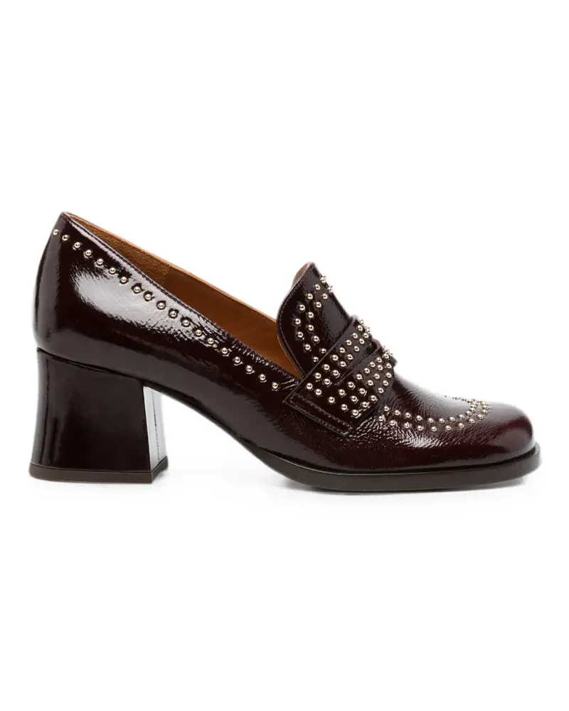 Chie Mihara Taleah studded leather loafers - Violett Violett