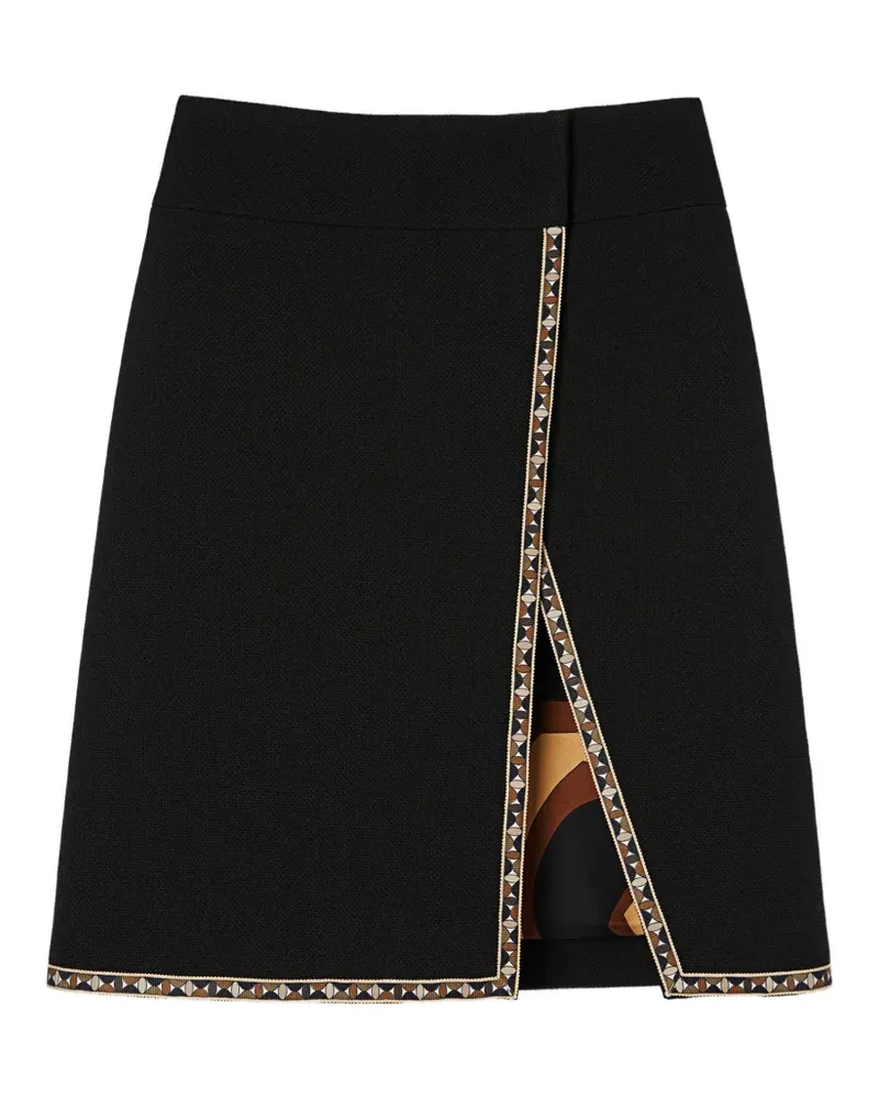 Emilio Pucci Rock mit Labirinto-Print - Schwarz Schwarz