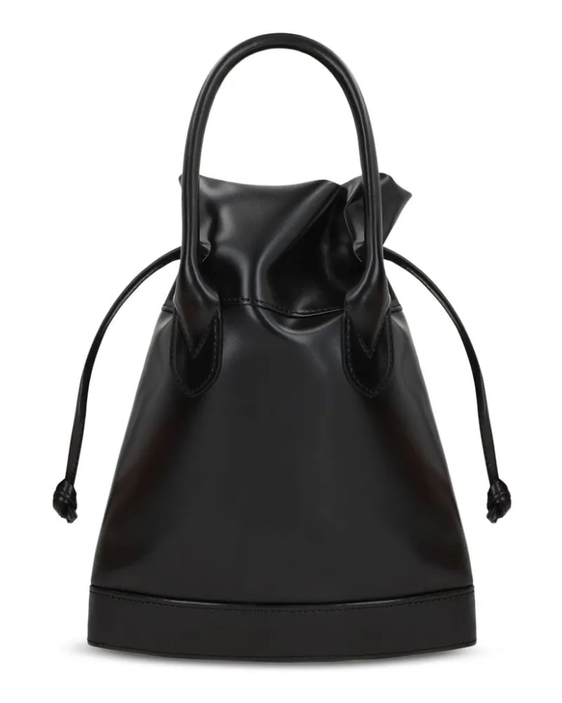 Comme des Garçons Beuteltasche aus Leder - Schwarz Schwarz