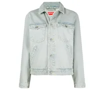 x Nigo Jeansjacke mit Blumen-Print - Blau
