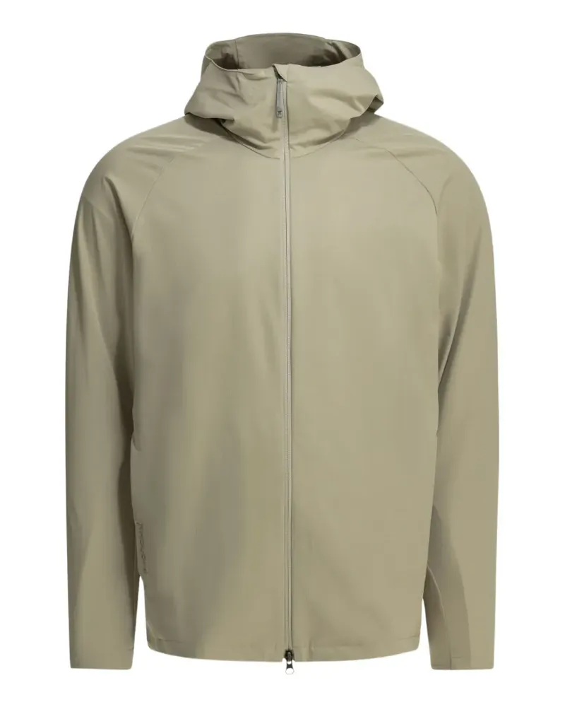 Houdini Daybreak Houdi II hooded raglan-sleeve windbreaker - Nude Nude