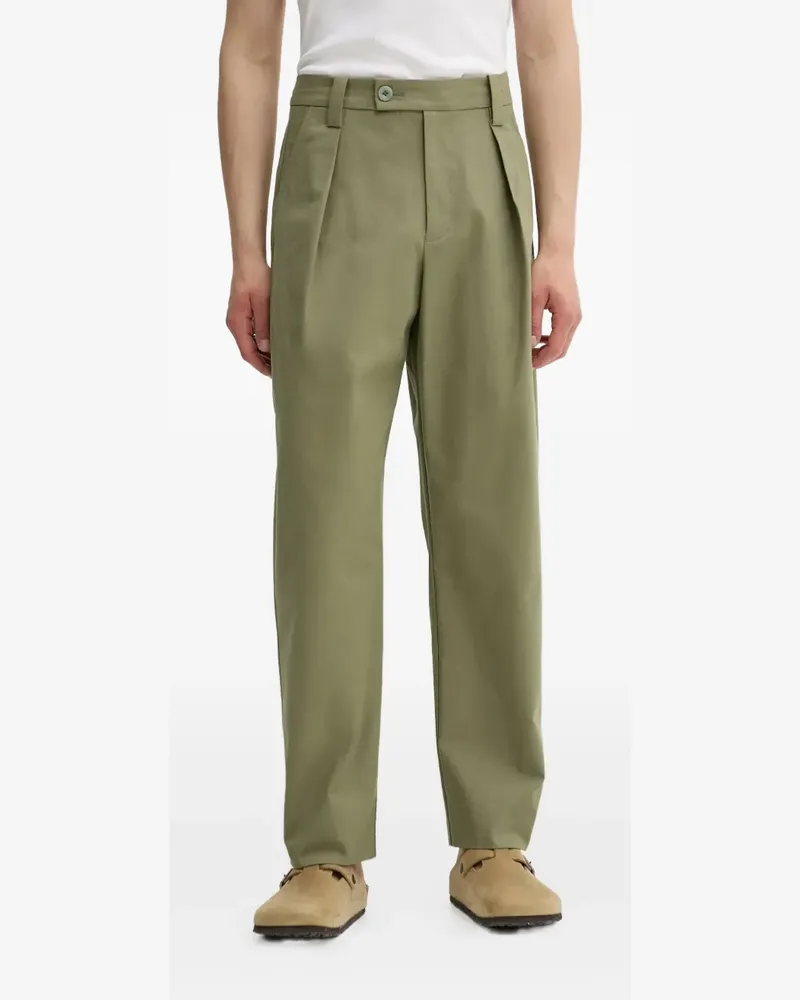 A.P.C. Hose mit Falten - Grün Grün