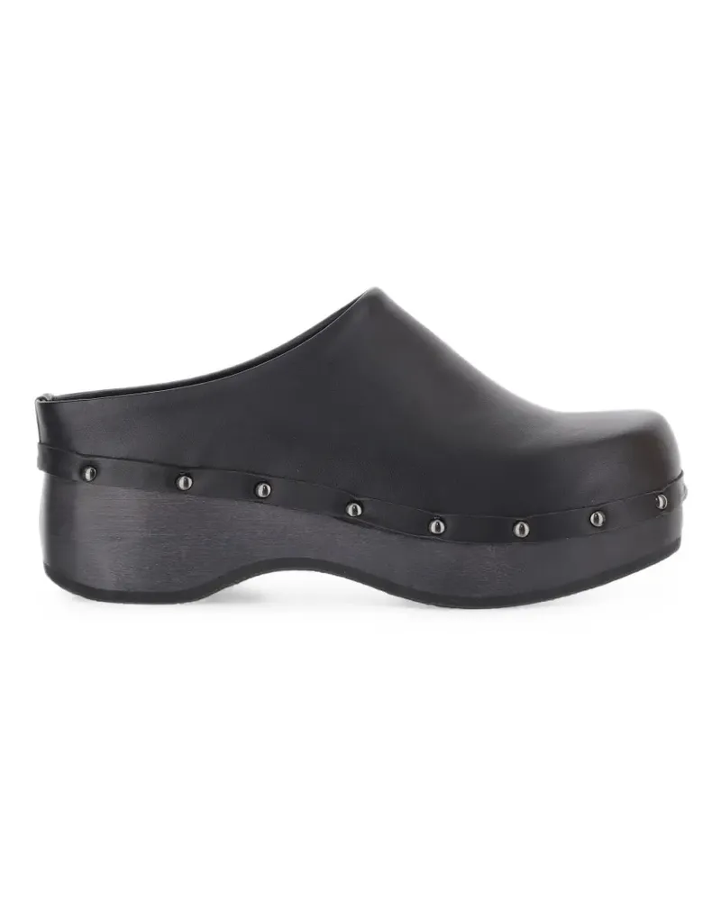 Scholl Pescura Naima Mules mit Nieten - Schwarz Schwarz