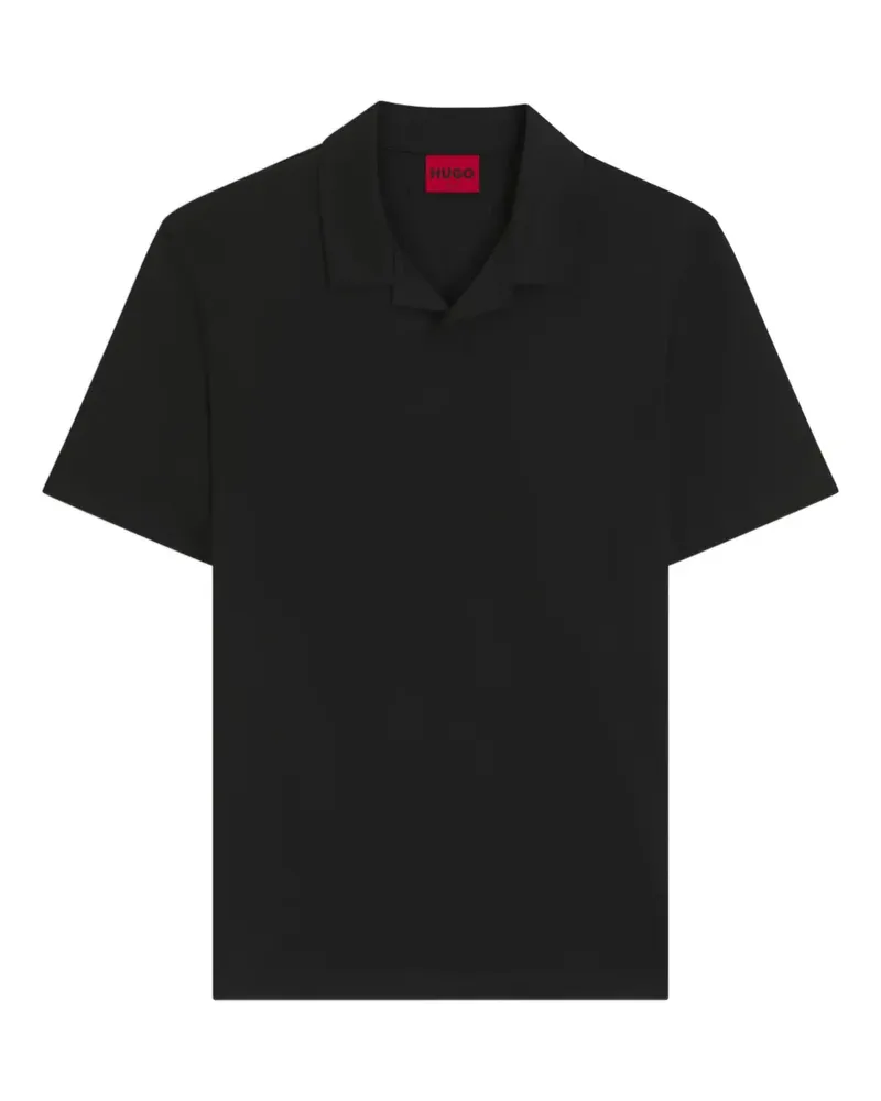 HUGO BOSS Klassisches Poloshirt - Schwarz Schwarz