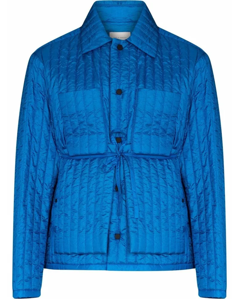 Craig Green Gesteppte Jacke Blau