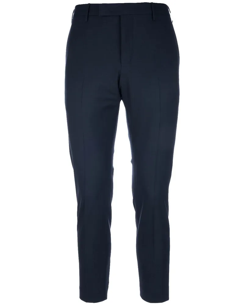 PT TORINO Hose mit Bügelfalten - Blau Blau