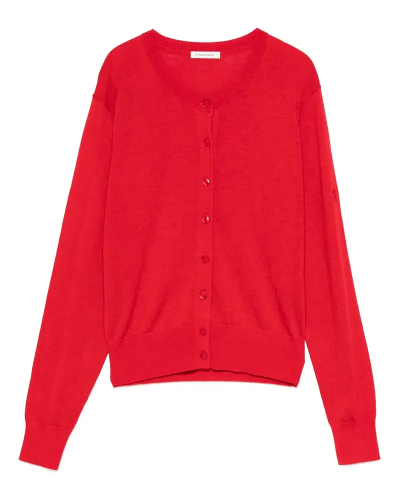 By Malene Birger Montie Cardigan mit Knopfleiste - Rot Rot