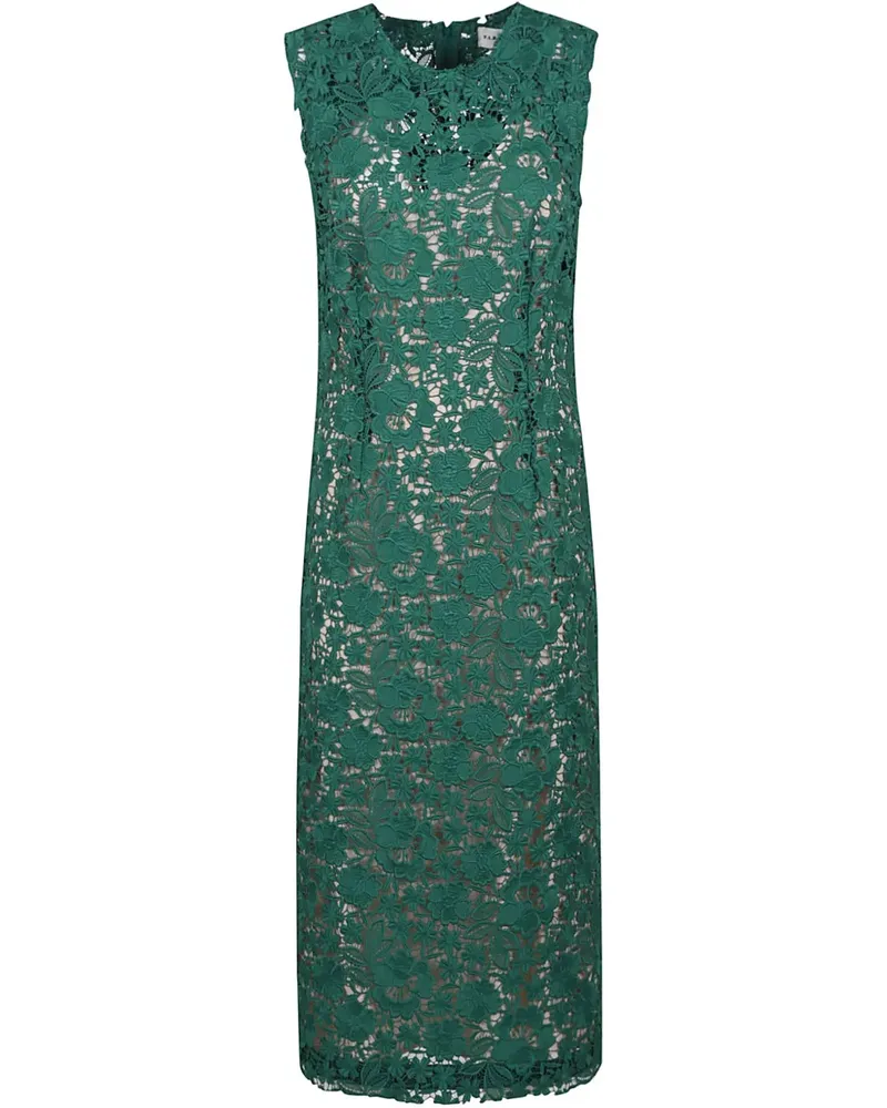 P.A.R.O.S.H. P.A.R.O H. Peonia Kleid - Grün Grün