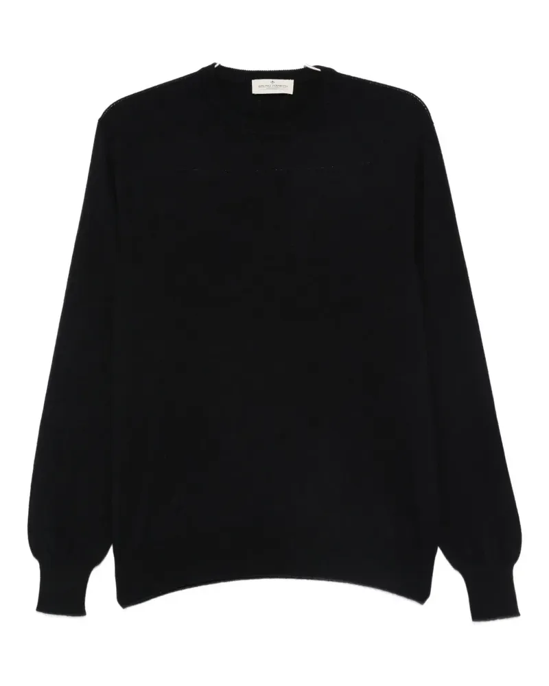 Bruno Manetti Pullover aus Kaschmir - Schwarz Schwarz
