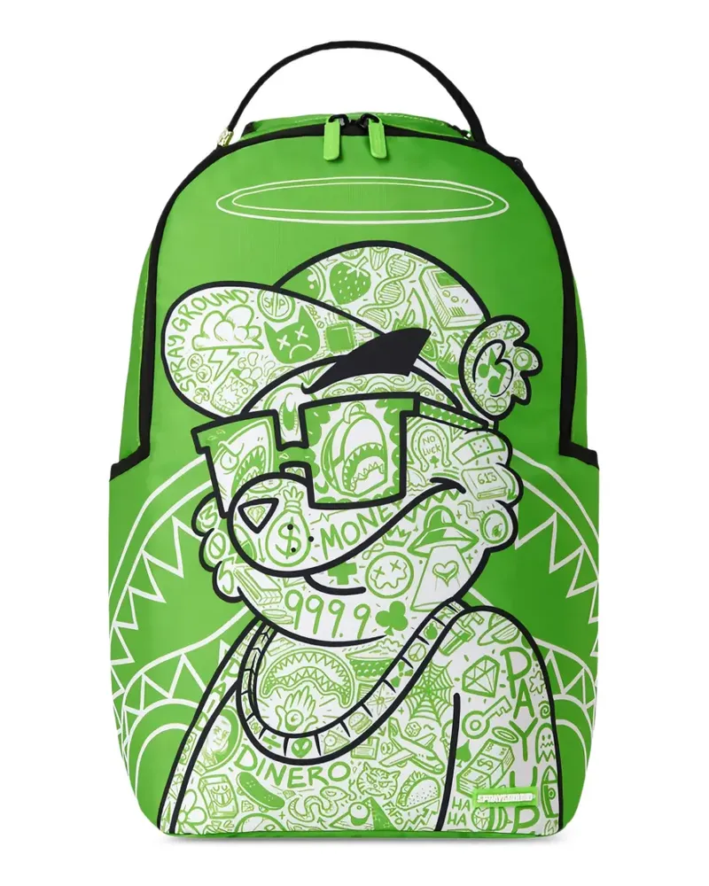Sprayground Money Bear The Disruptor Rucksack - Grün Grün