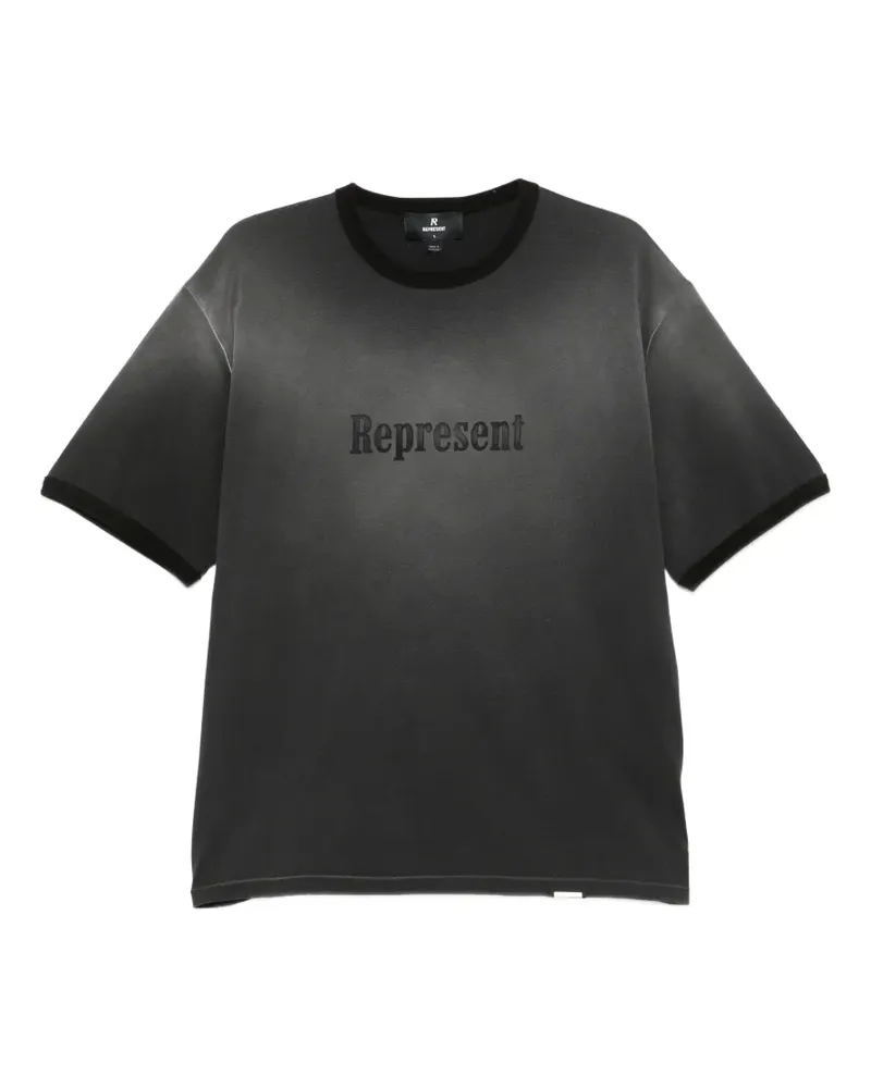 REPRESENT logo-detail T-shirt - Grau Grau