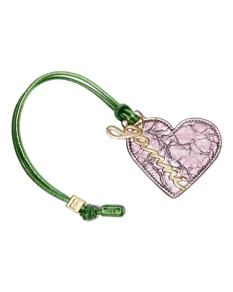 Ganni Schlüsselanhänger mit Herzmotiv - Rosa Rosa