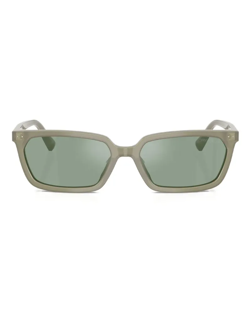 Jimmy Choo rectangle sunglasses - Grün Grün