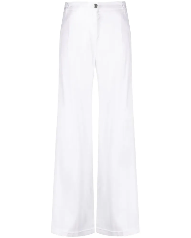 Jacob Cohën Gerade Hose - Weiß Weiß