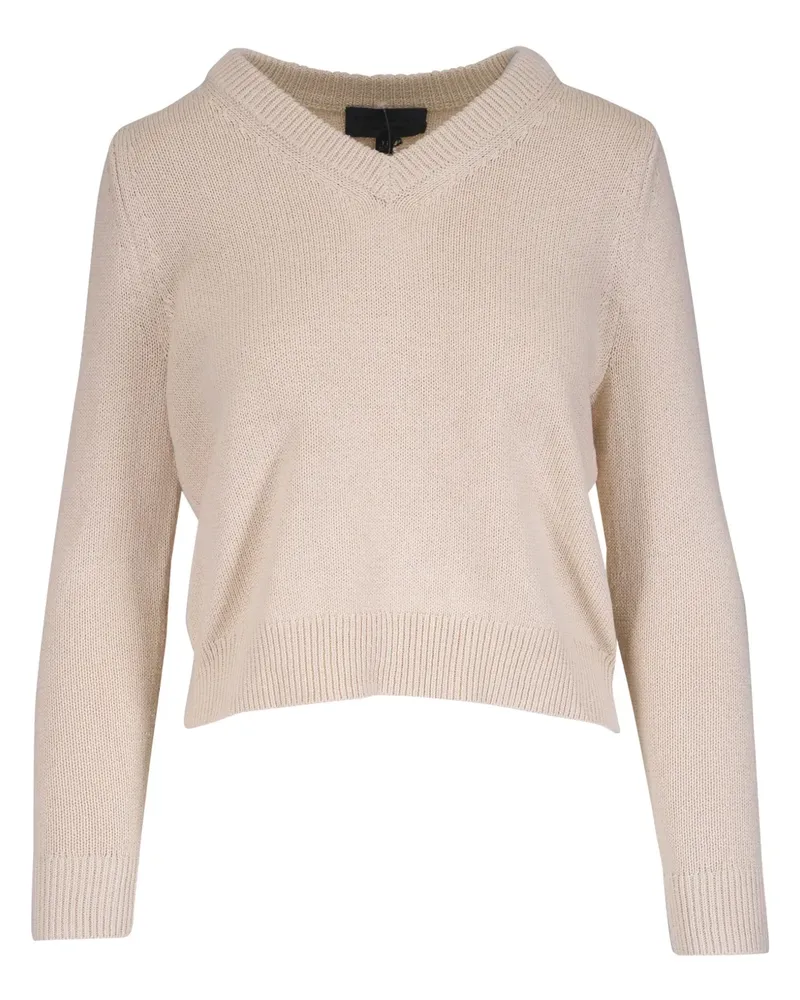 Nili Lotan Pullover mit V-Ausschnitt - Braun Braun