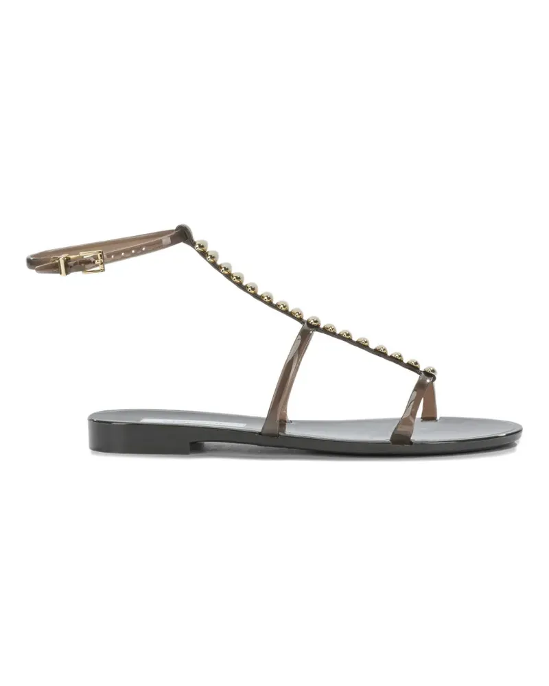 Menghi stud-embellished T-bar sandals - Schwarz Schwarz