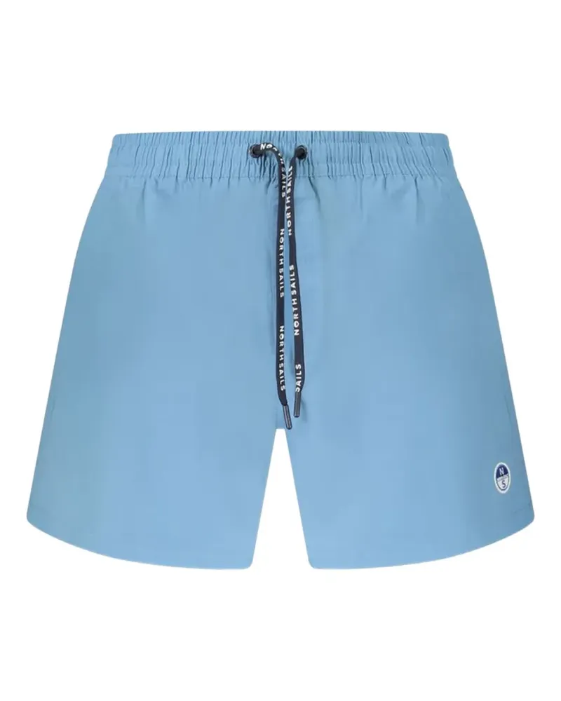 North Sails Badeshorts mit Kordelzug - Blau Blau