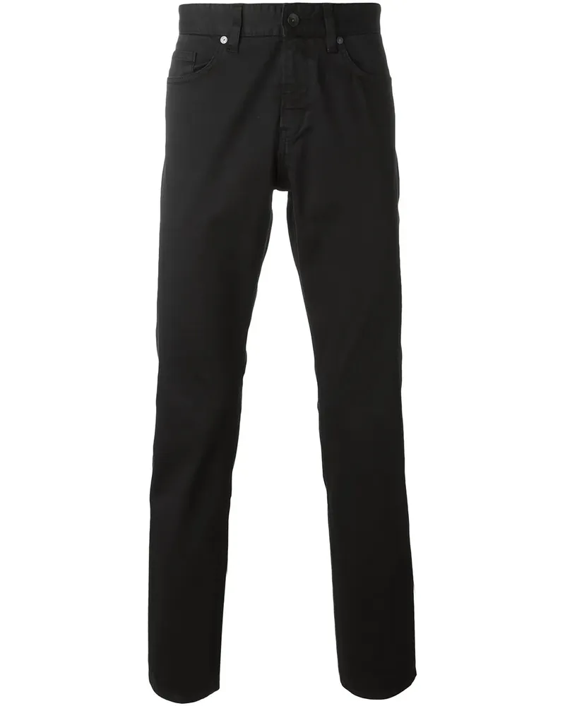 HUGO BOSS Hose mit schmaler Passform - Schwarz Schwarz