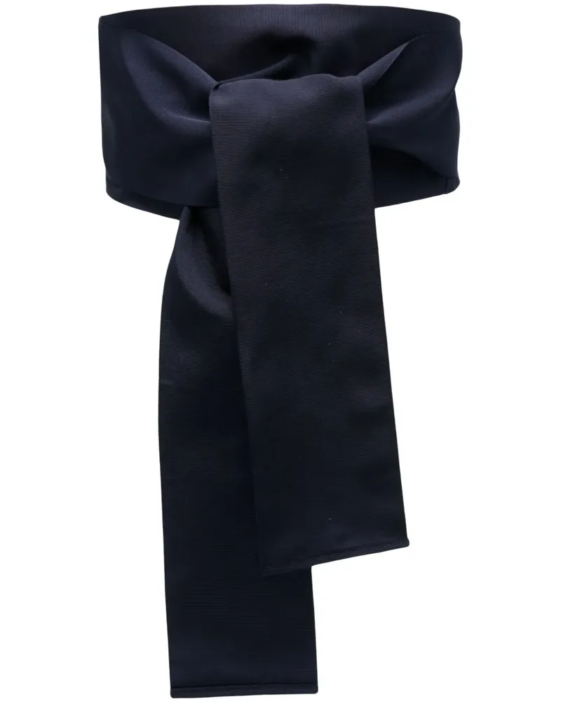 Sara Roka Gürtel mit Schnürung - Blau Blau