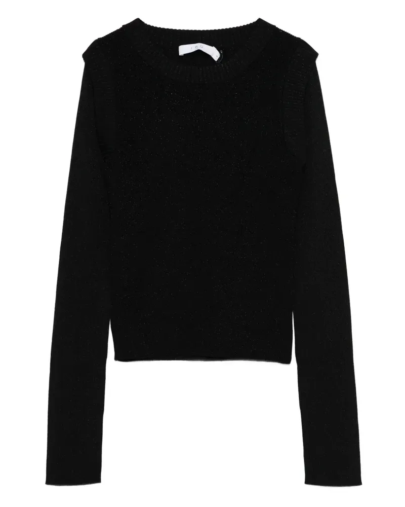 IRO Pullover mit Rundhalsausschnitt - Schwarz Schwarz