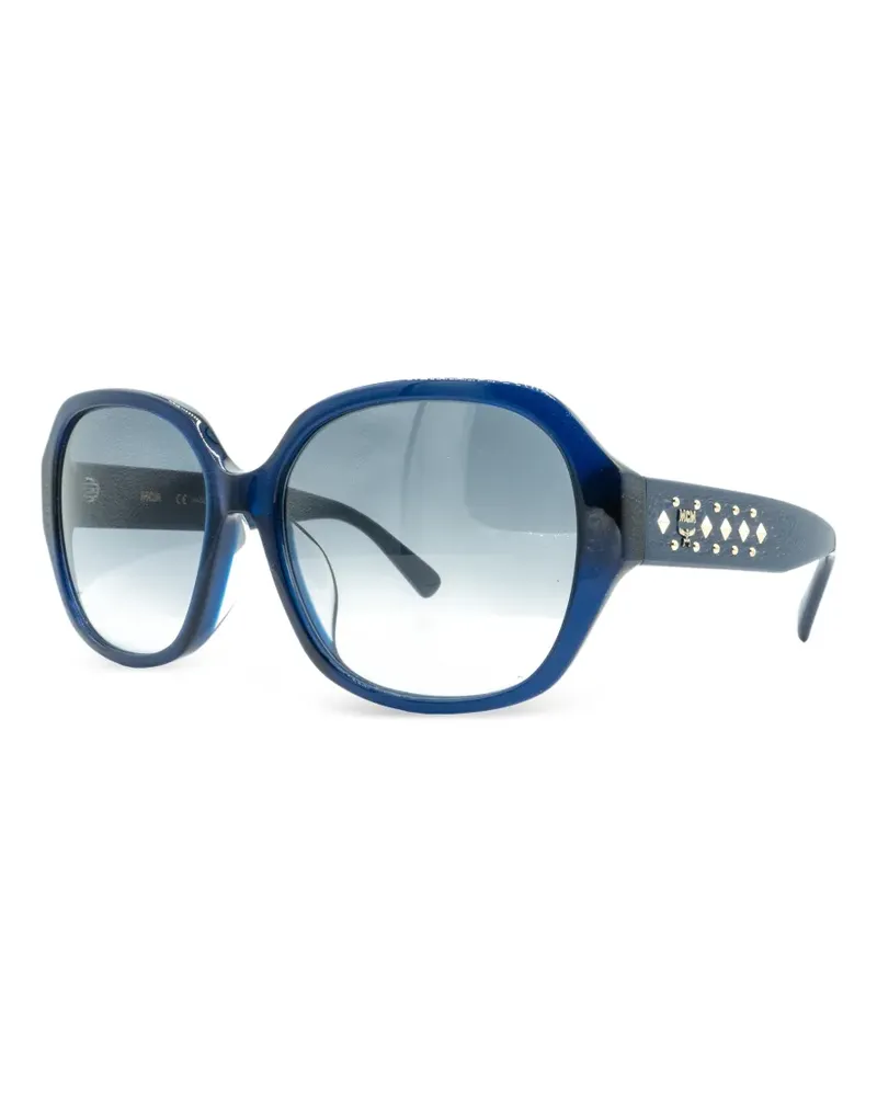 MCM octagon studded sunglasses - Blau Blau