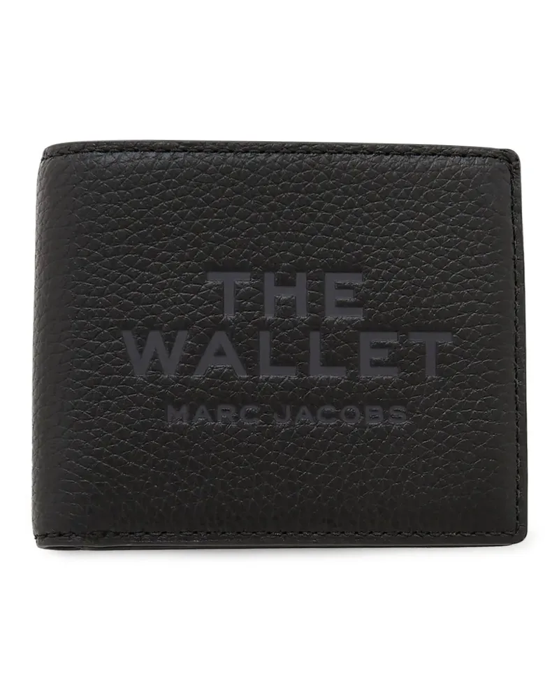 Marc Jacobs The Leather Portemonnaie - Schwarz Schwarz