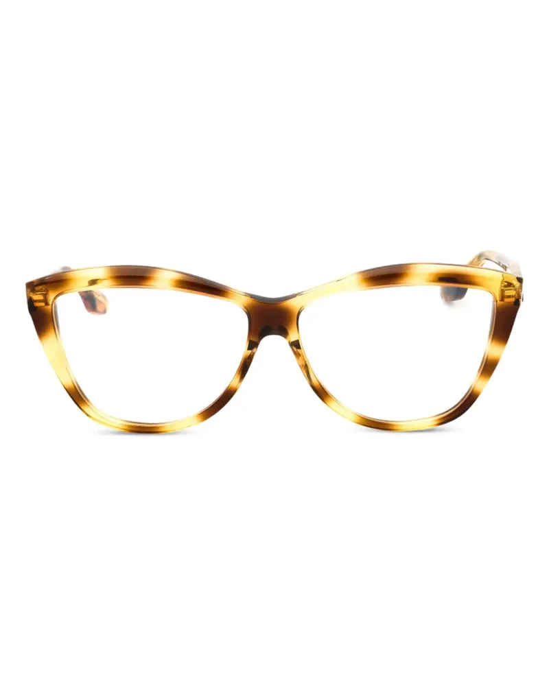 Victoria Beckham Brille mit Cat-Eye-Gestell - Braun Braun