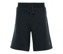 Jersey-Shorts mit Logo-Applikation