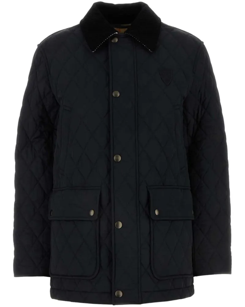 Burberry Gesteppte Jacke - Schwarz Schwarz