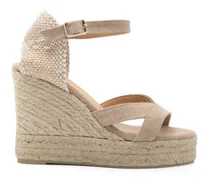Bruna Wedge-Espadrilles - Nude