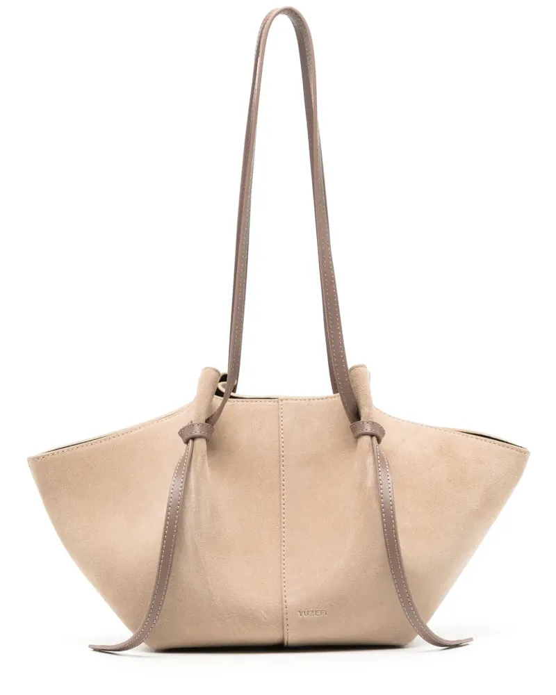 YUZEFI Großer Mochi Shopper - Braun Braun