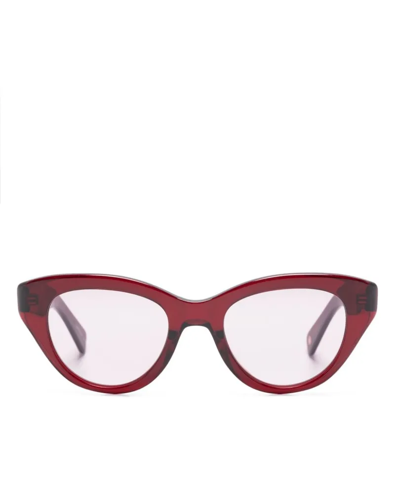 Garrett Leight Dottie' Sonnenbrille mit Augen Rosa