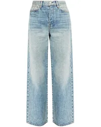 Amiri Jeans mit weitem Bein Blau