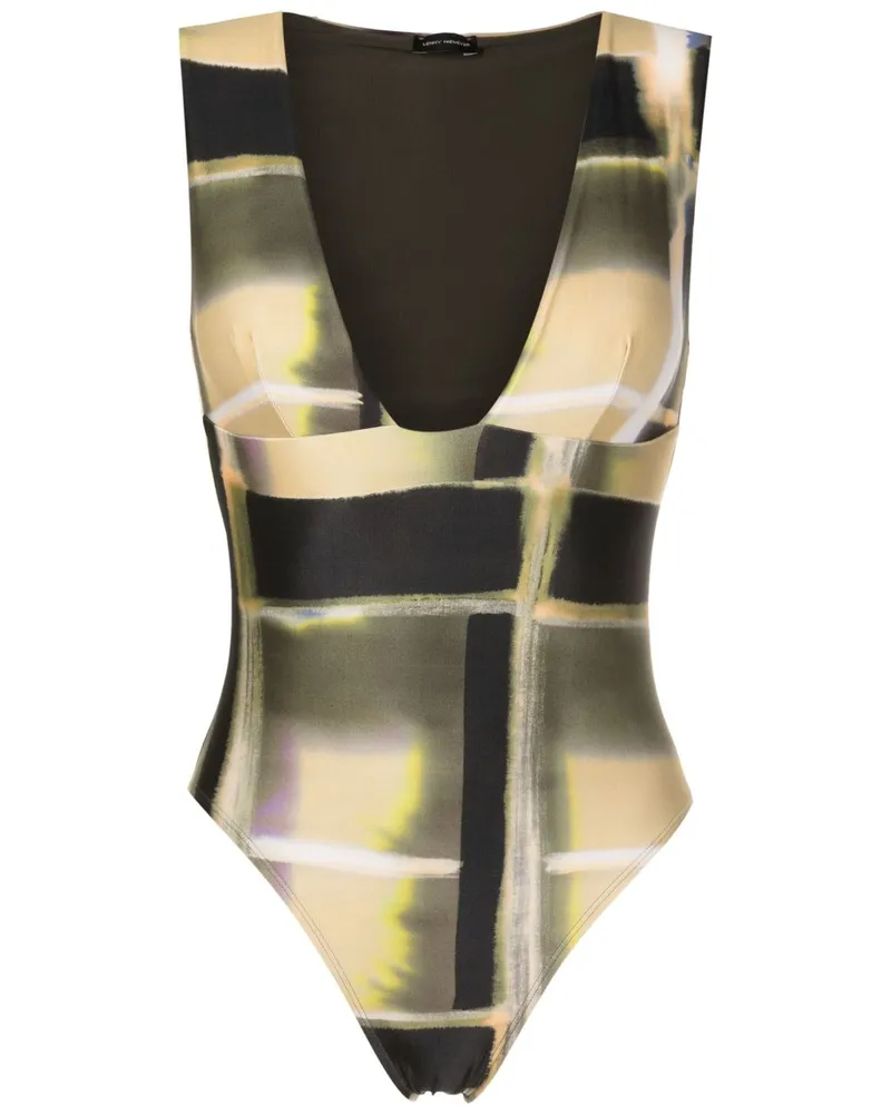 Lenny Niemeyer Maio Badeanzug mit abstraktem Print - Mehrfarbig Mehrfarbig