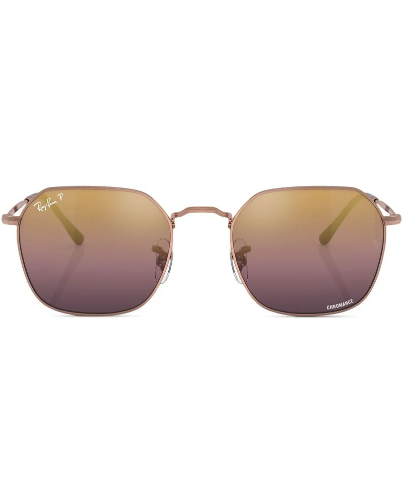 Ray Ban Verspiegelte Jim Sonnenbrille - Gold Gold