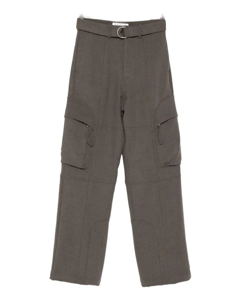 FRANKIE Shop Kelly belted cargo pants - Grau Grau