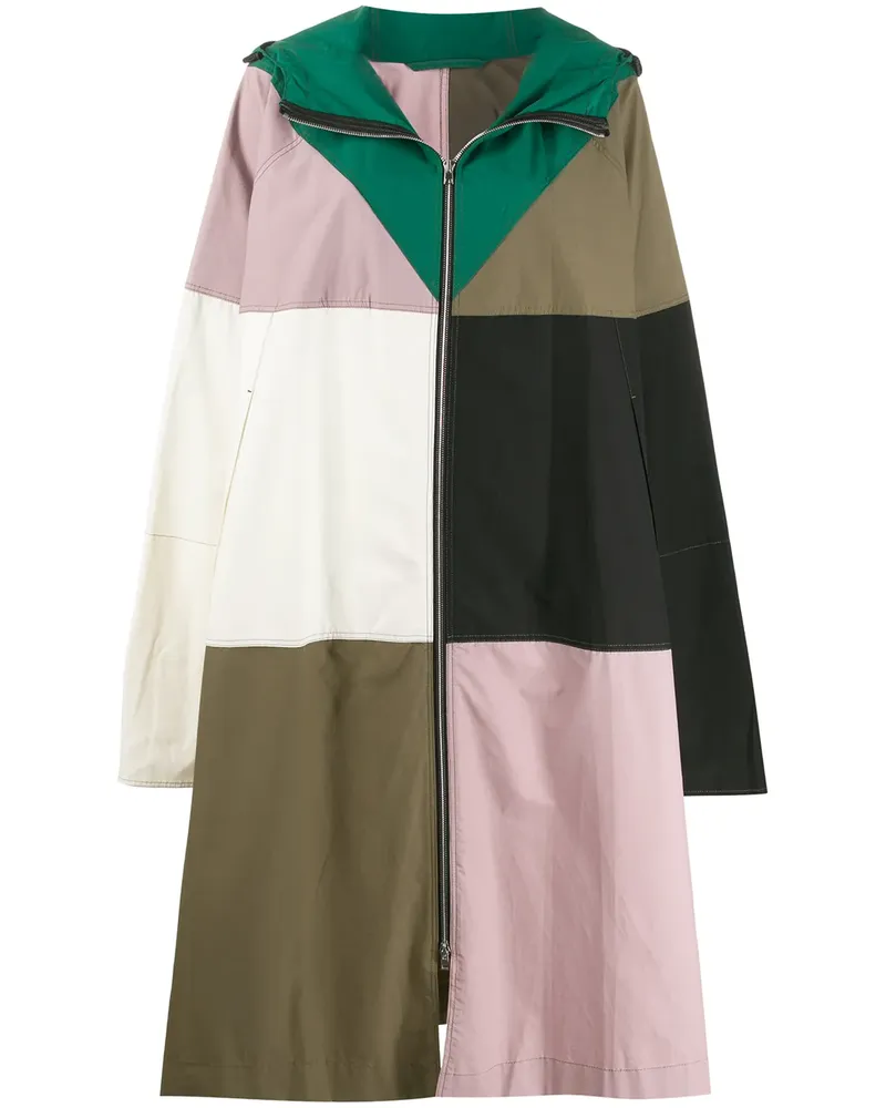 Colville Mantel im Patchwork-Look - Nude Nude