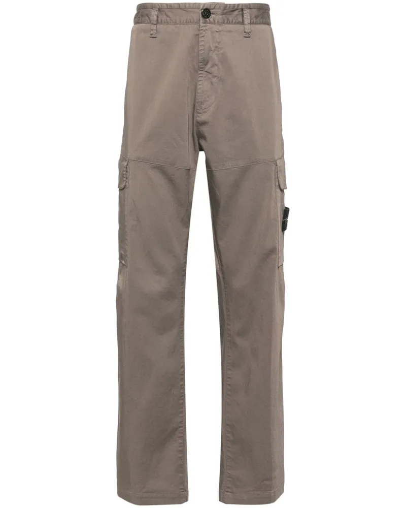 Stone Island Cargohose im Tapered-Design - Nude Nude