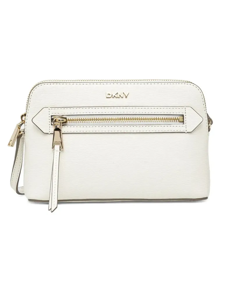 DKNY Umhängetasche aus Leder - Nude Nude