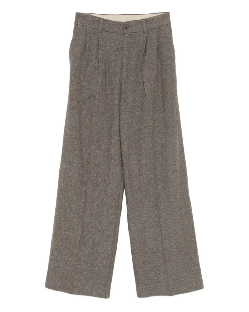 Hope Hose mit Bundfalten - Nude Nude
