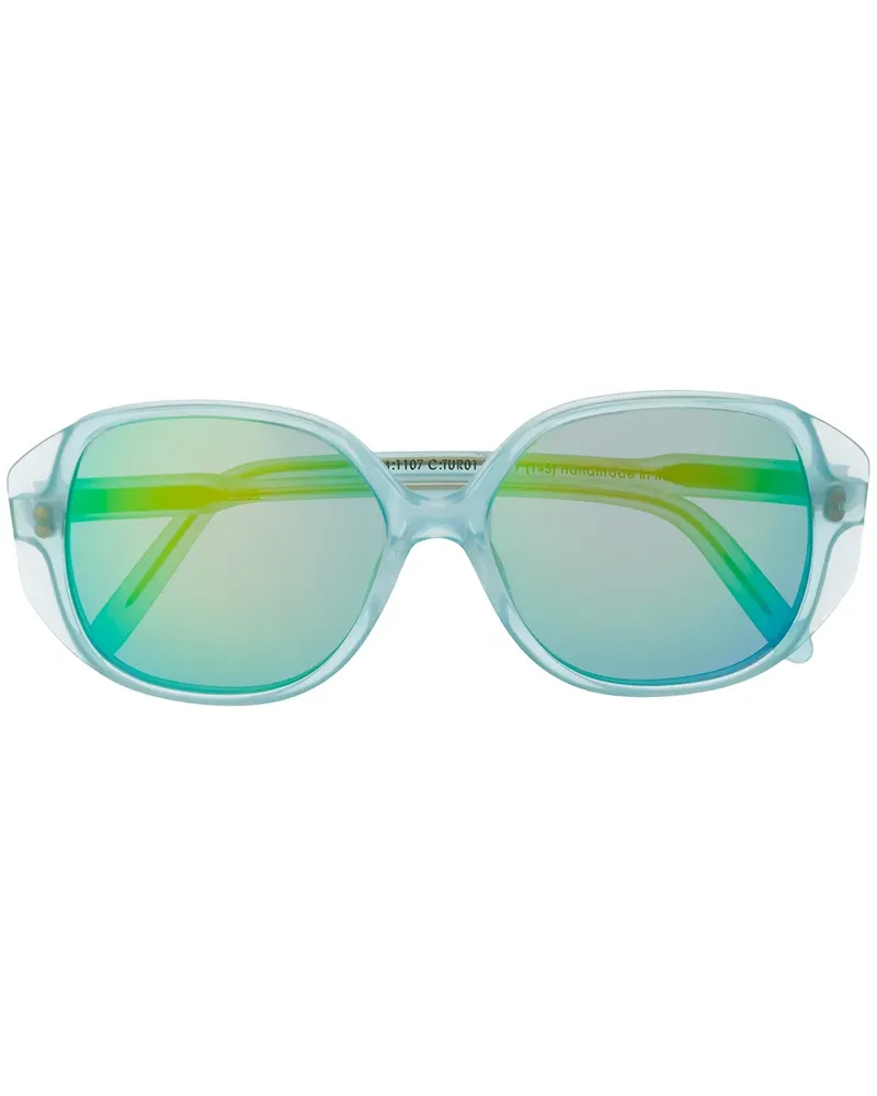 Cutler and Gross Klassische Pilotenbrille - Blau Blau