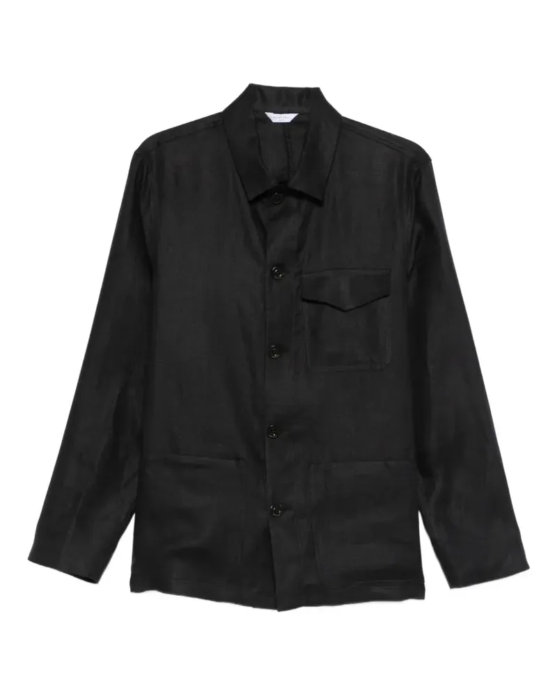 Boglioli pocket buttoned overshirt - Blau Blau