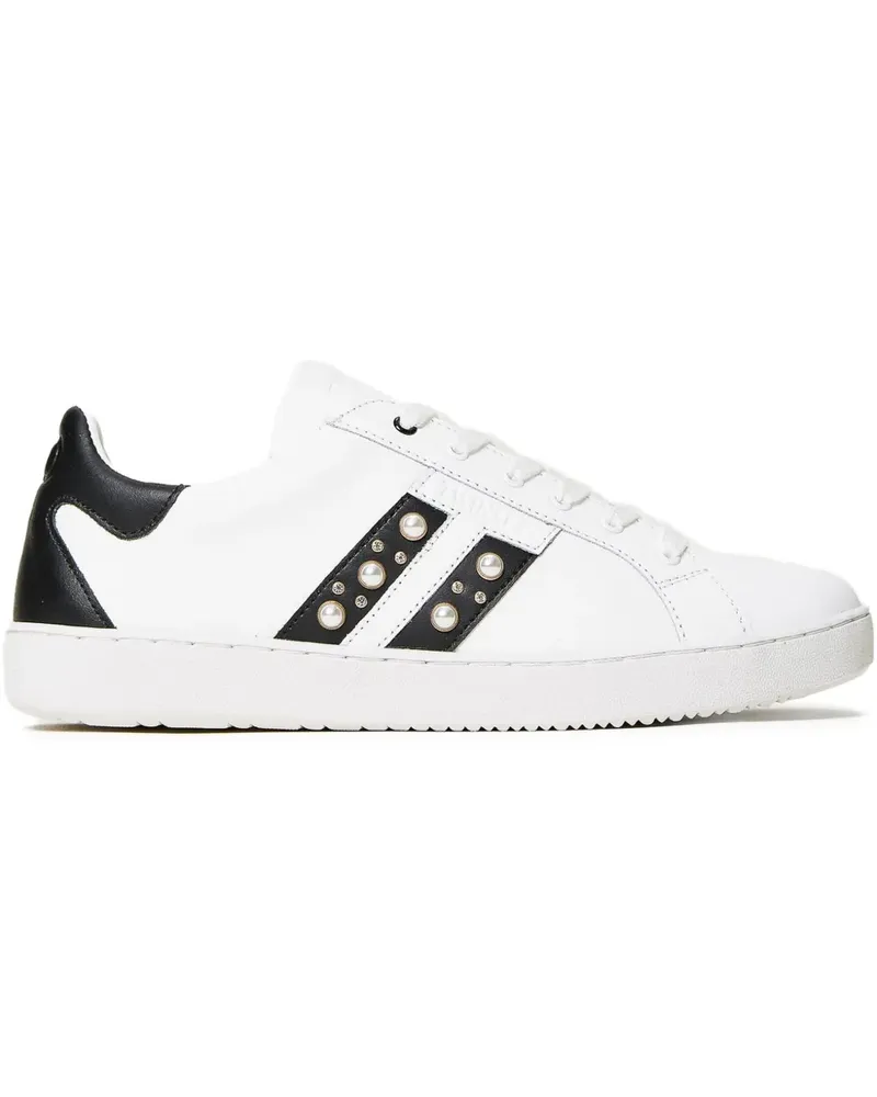 Twin-Set Sneakers mit Nieten - Weiß Weiß