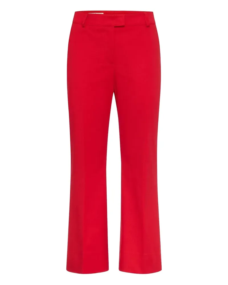 Maison Common pressed-crease trousers - Rot Rot