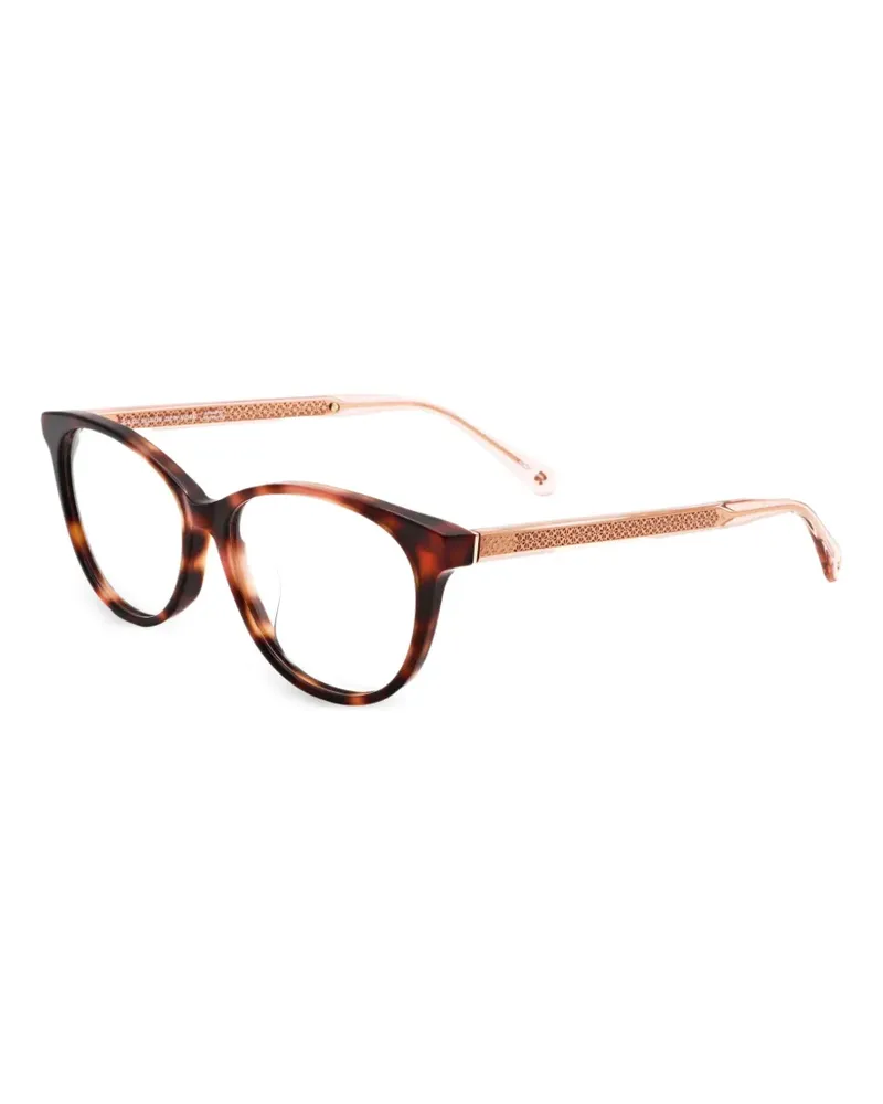 Kate Spade Marseille Cat-Eye-Brille - Braun Braun
