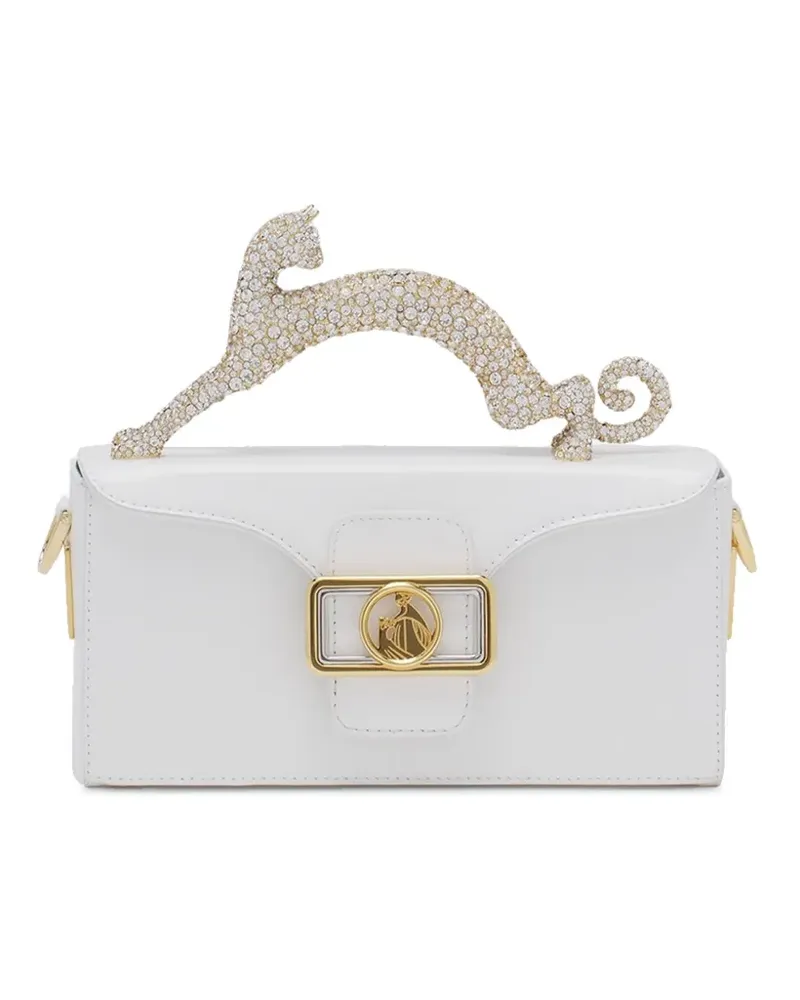 Lanvin Pencil Cat Handtasche - Weiß Weiß
